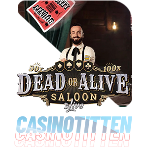 Testa senaste spelet från Evolution – Dead or Alive: Saloon!