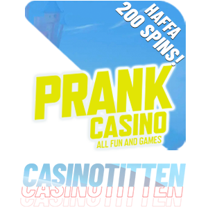 Casino utan Krångel hos Prank 2023 – Haffa 200 Gratissnurr!